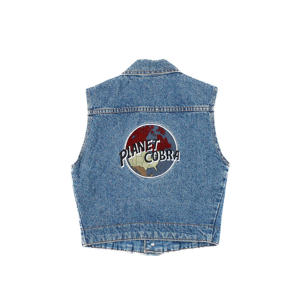 Veste Jeans Sans manches Planet Cobra Small