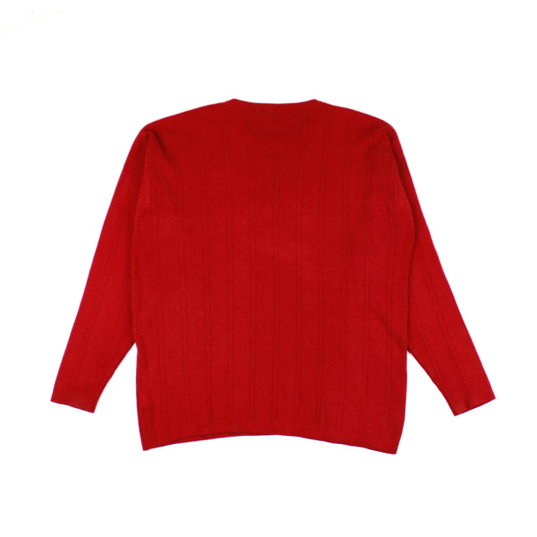 Tricot Pull rouge Medium