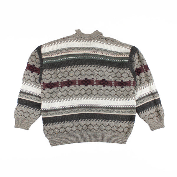 Tricot Pull motifs géométriques XL
