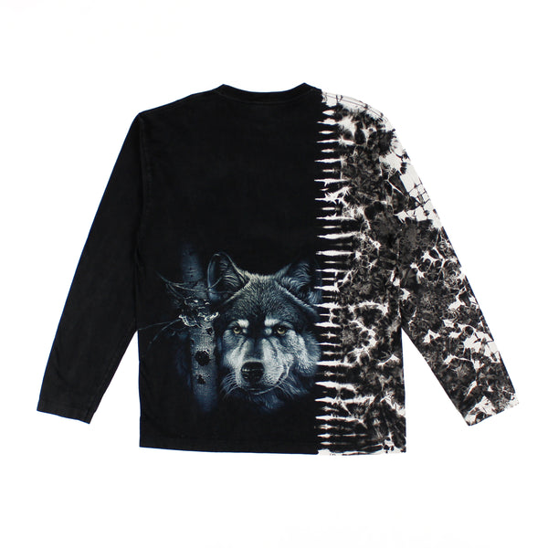 Tee-shirt manches longues Loups Large