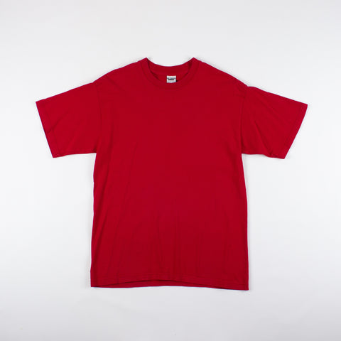 Basic Cotton T-shirt Original Red Large