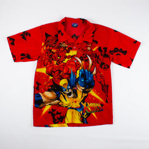 Y2K (2002) X-Men Marvel Medium Vintage Short Sleeve Shirt