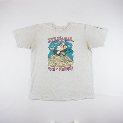 Tee-shirt Humeur Design XL Vintage