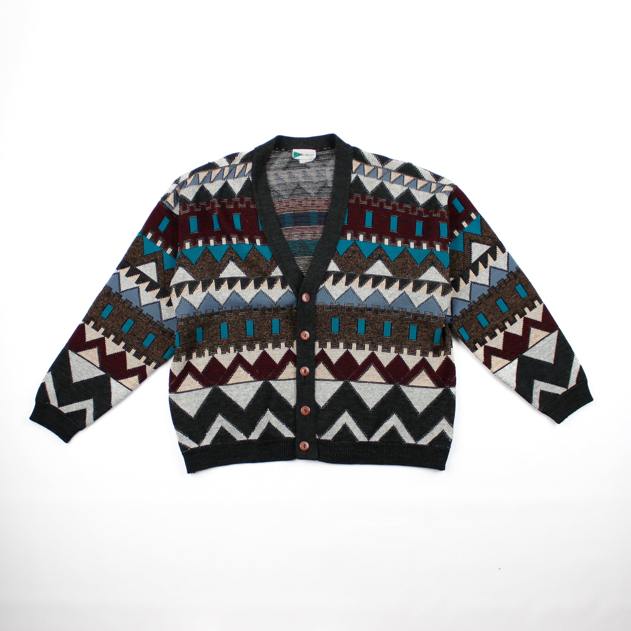 Tricot Pull Cardigan Medium