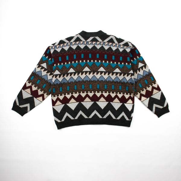Tricot Pull Cardigan Medium