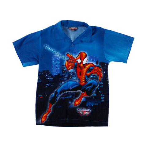 Chemise Manches courtes Spiderman 2002 Small