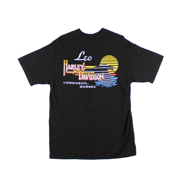 Tee-shirt Harley-Davidson Longueuil 1993 Large Rare