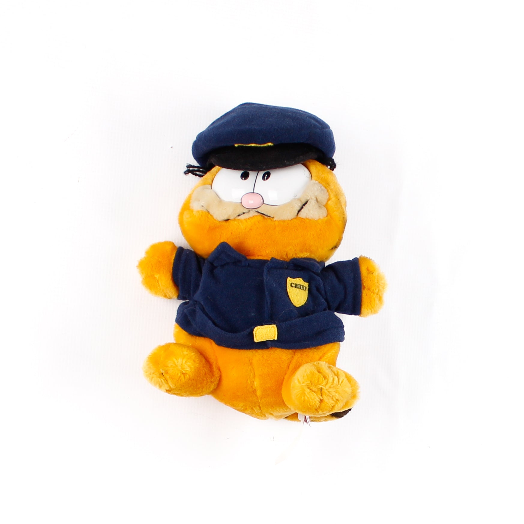 Peluche Toutou Garfield Police 1981