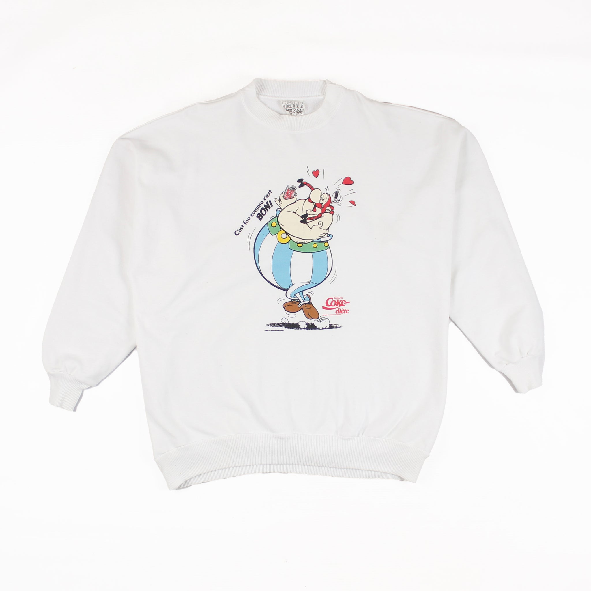 Crewneck Obélix Coke Diète 1989 XL