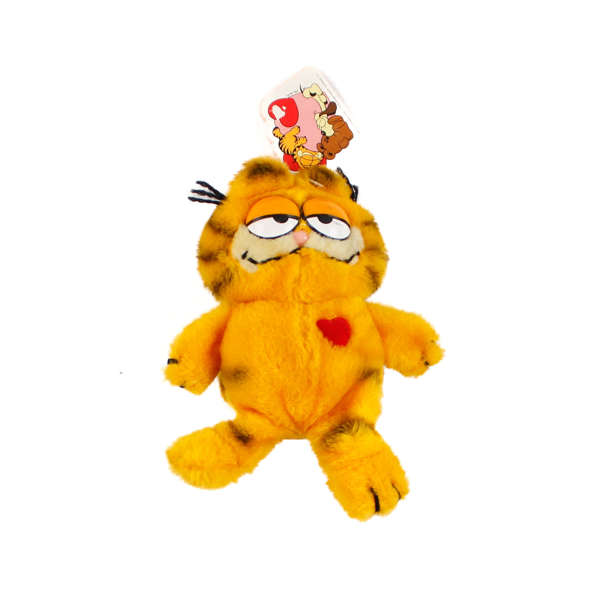 Peluche Toutou St-Valentin Garfield Coeur 1981