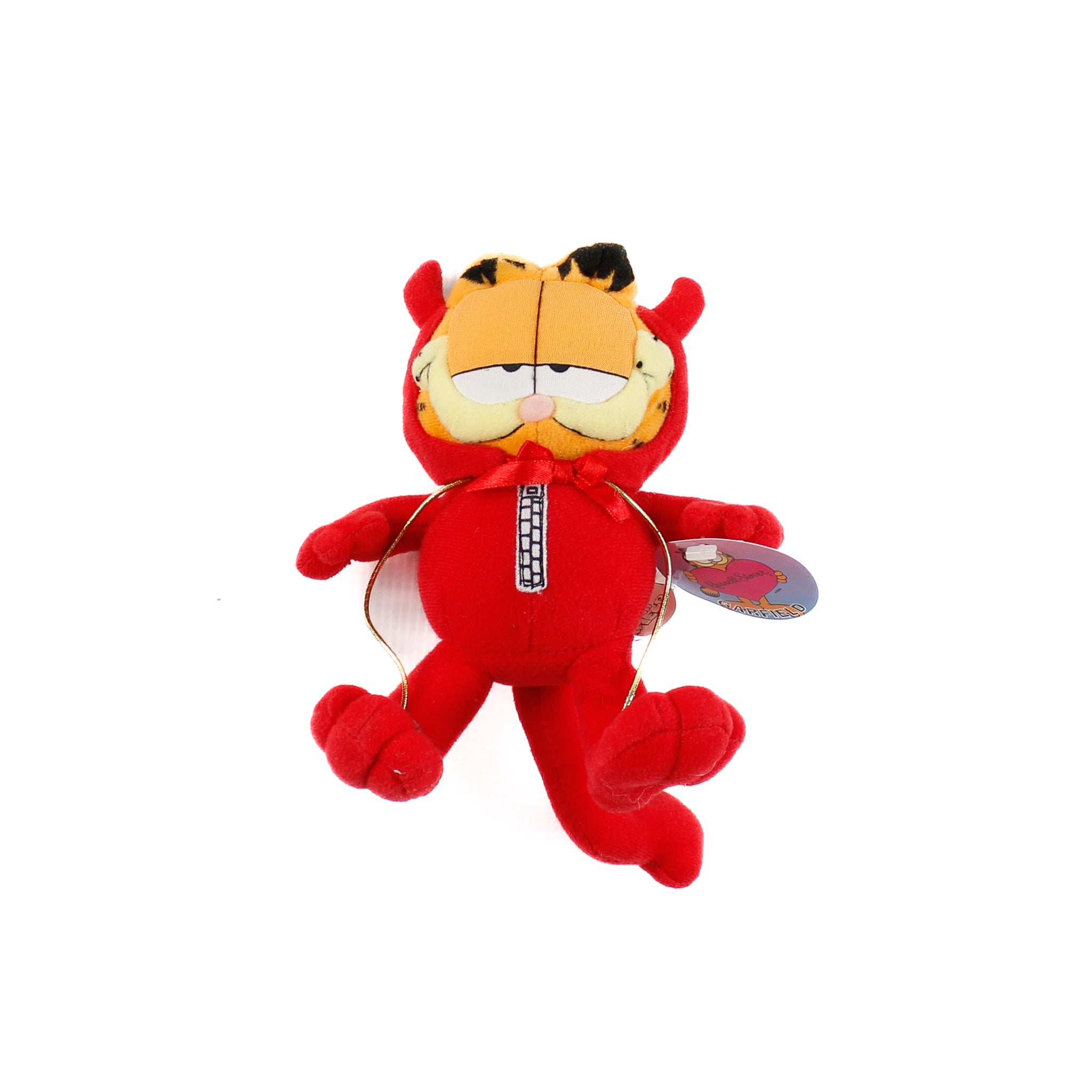 Peluche Toutou St-Valentin Garfield Coeur Diable