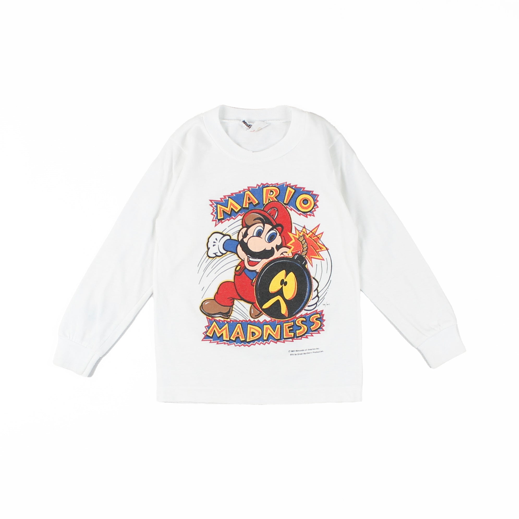 Tee-shirt Manches longues Mario ENFANT 6 ans 1989