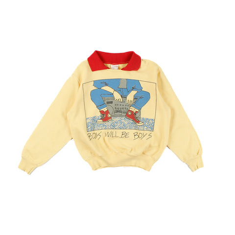 Crewneck Boys will be Boys ENFANT 10 ans