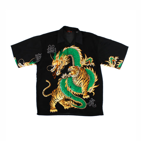 Chemise Y2K Dragon Tigre Large