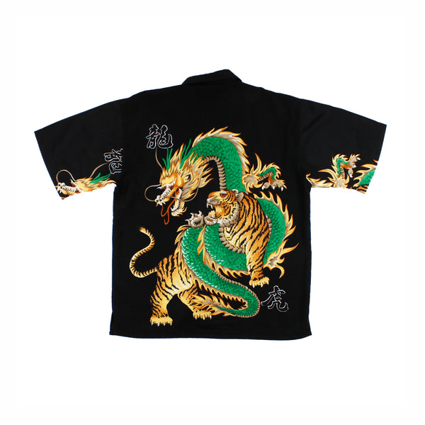 Chemise Y2K Dragon Tigre Large