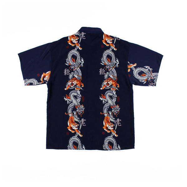 Chemise Y2K Dragons Tigre Large