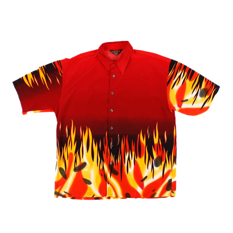 Chemise Y2K Flammes XL
