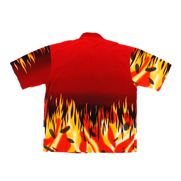 Chemise Y2K Flammes XL