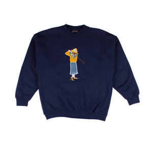 Crewneck Paysane Golfeuse Radish Countrywear Medium