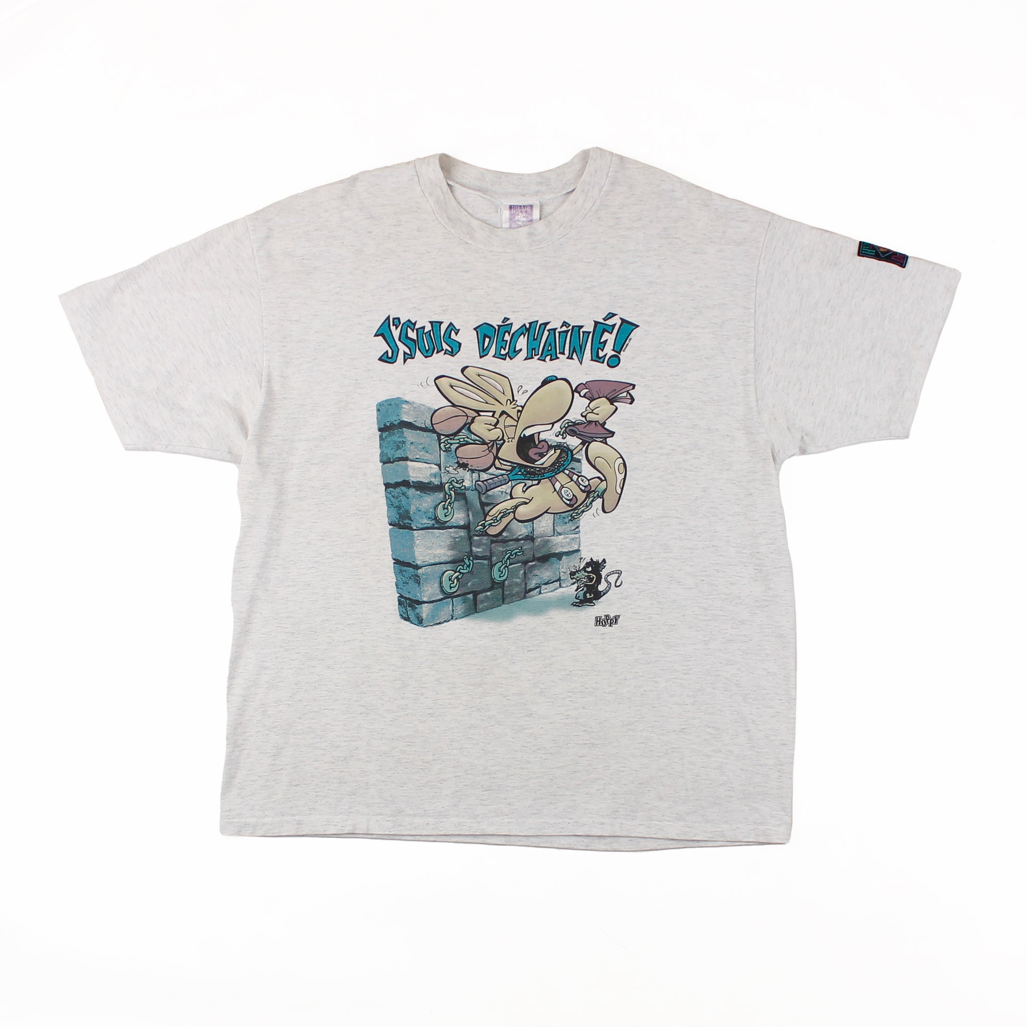 Tee-shirt Humeur Design J'suis déchainé Large