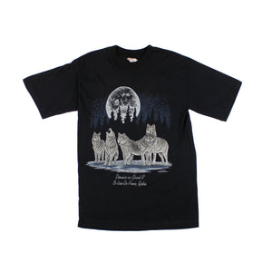 Tee-shirt Loups Domaine au grand R Large