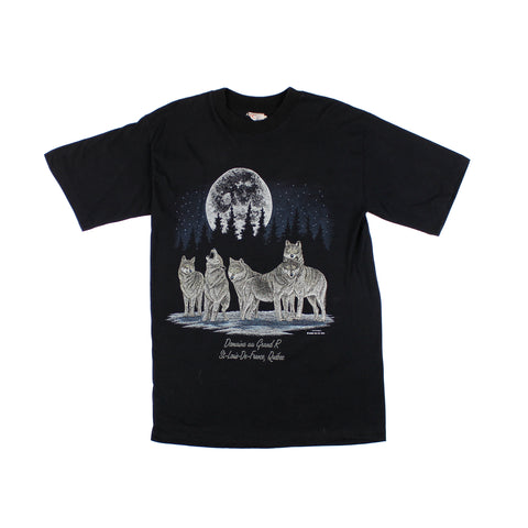 Tee-shirt Loups Domaine au grand R Large