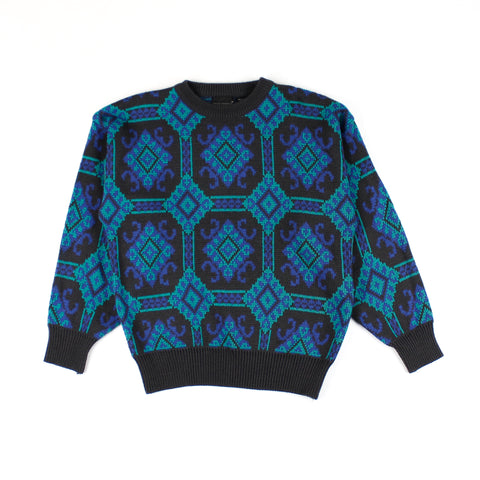 Tricot Pull motifs géométriques Small