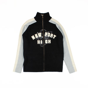 Tricot Pull Veste Newport High Y2K Small