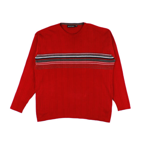 Tricot Pull rouge Medium