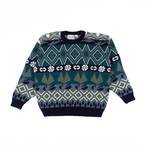 Tricot Pull motifs géométriques Small