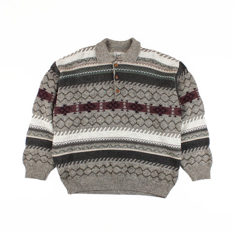 Tricot Pull motifs géométriques XL
