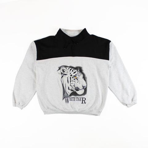 Crewneck White Tiger XL