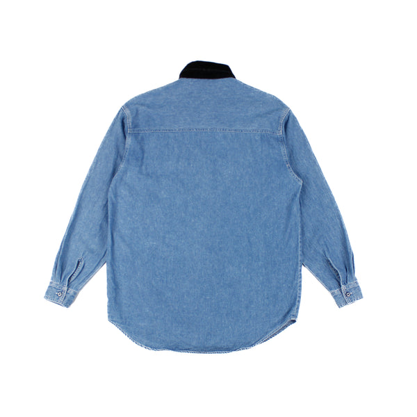 Chemise Manches longues Jeans Noël Small