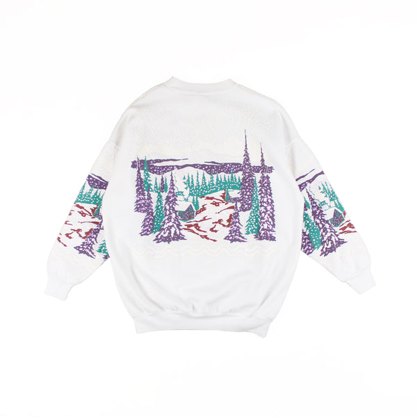 Crewneck Paysage Hiver Medium