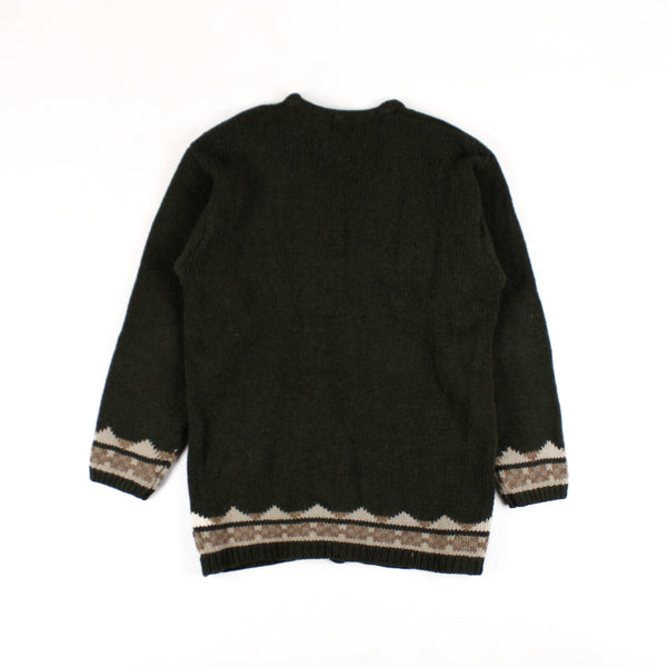 Tricot Pull Cardigan Canards Medium
