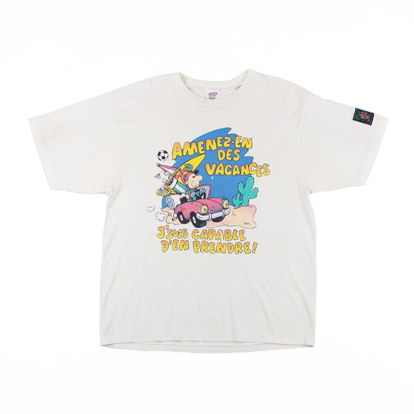 Tee-Shirt Humeur Design Vacances XL