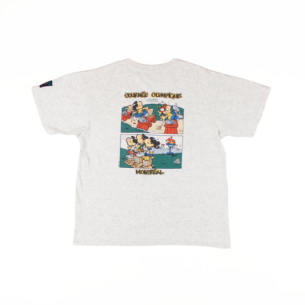 Tee-shirt Humeur Design Journée Olympique Montréal XL