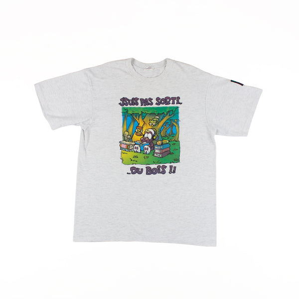 Tee-shirt Humeur Design J'suis pas sorti du bois Medium