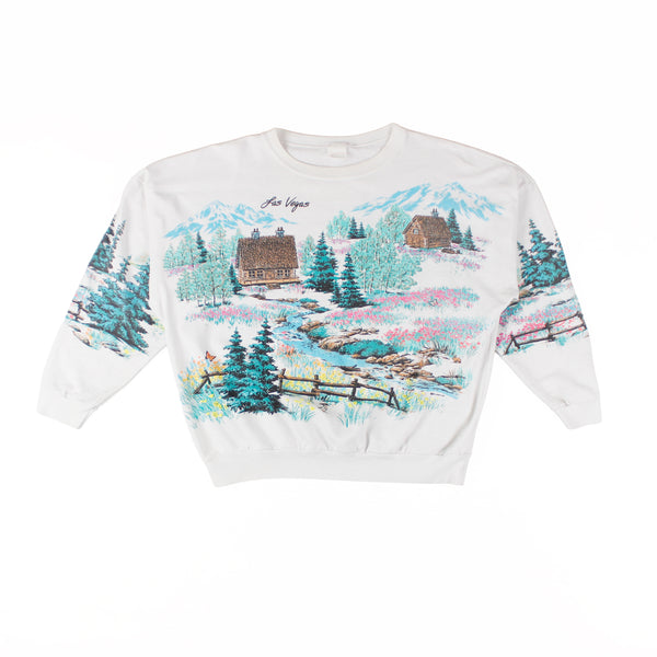 Crewneck Paysage Las Vegas Large