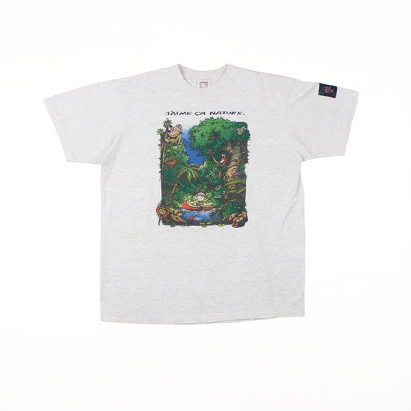 Tee-shirt Humeur Design J'aime ça nature XL