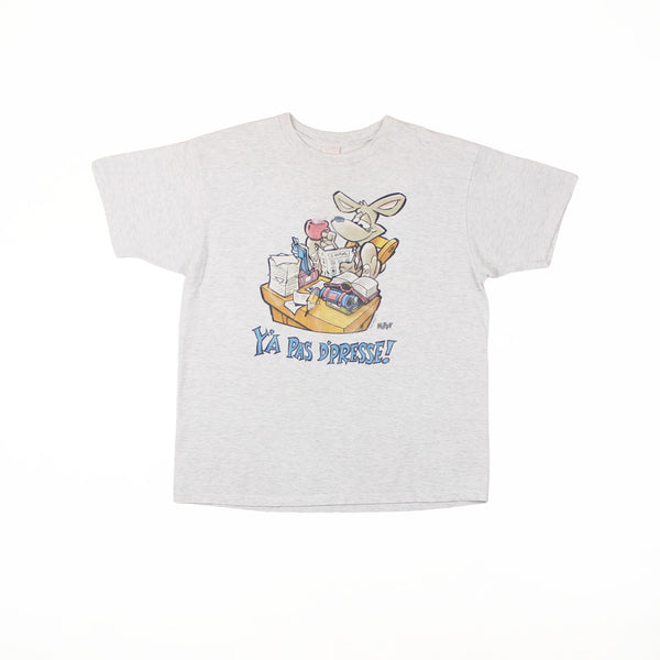 Tee-shirt Humeur Design Ya pas de presse XL