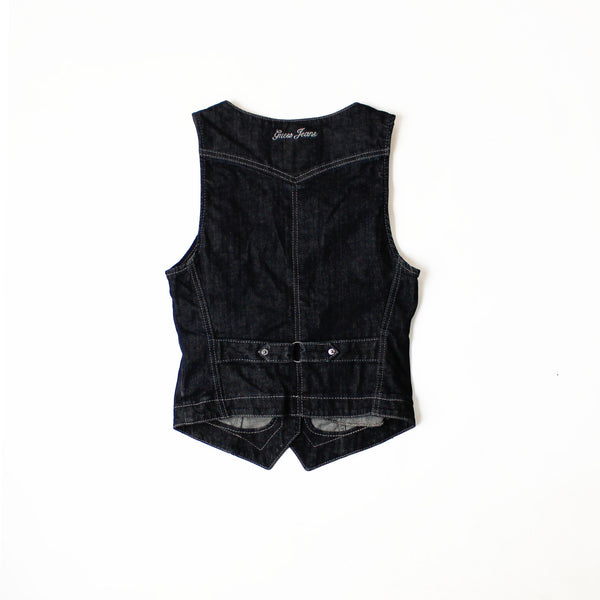 Veste sans manches Jeans Guess Y2K 2000s Small