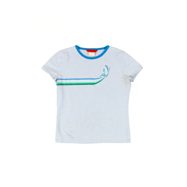 Baby Tee Tee-shirt Y2K 2000s Large