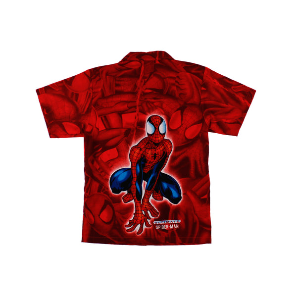 Chemise Spiderman Y2K 2002 Small