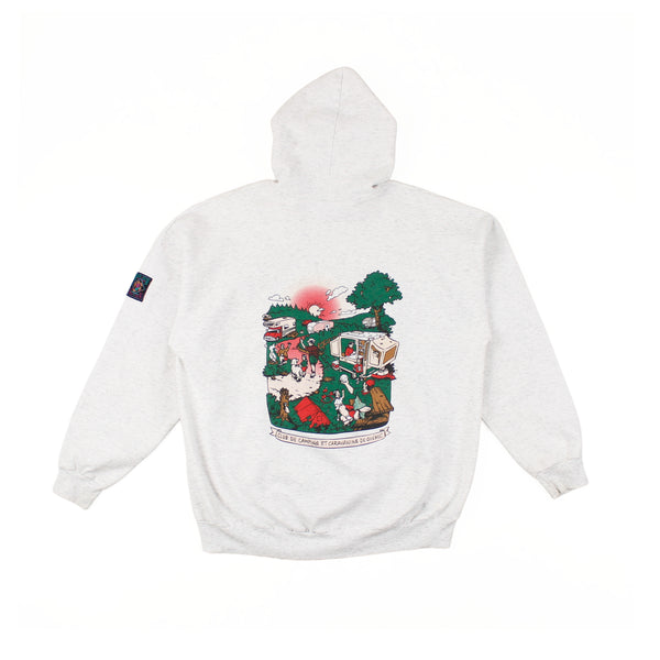 Hoodie Humeur Design Club de camping et caravane XL
