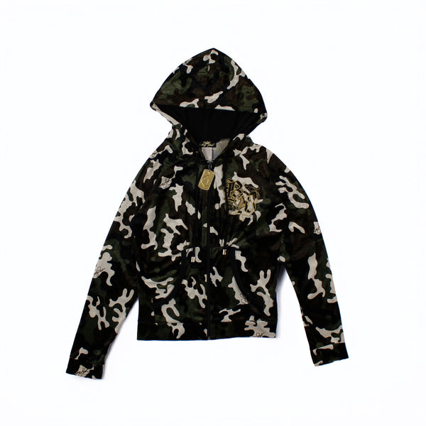 Hoodie Veste Baby Phat Y2K 2000s Large