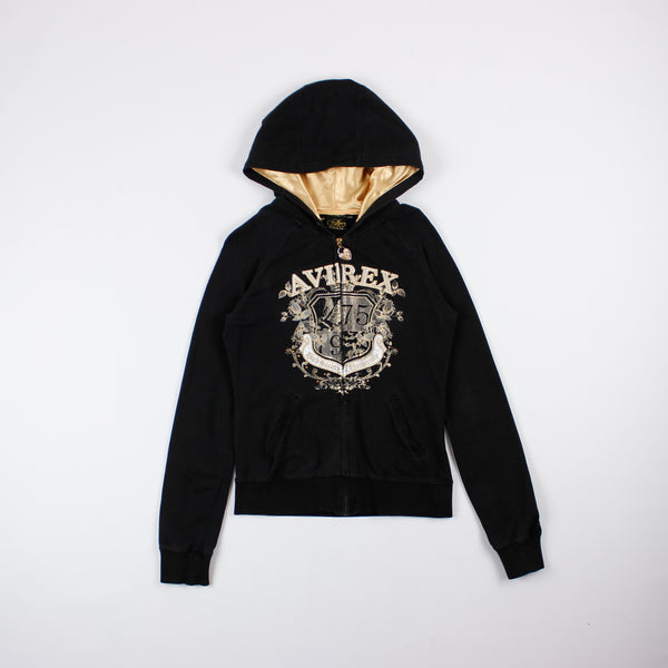 Hoodie Veste Avirex Y2K 2000s Small