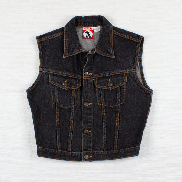 Veste Jeans sans manches Disney small