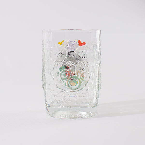 Verre Carré Mickey Mcdonalds Vintage