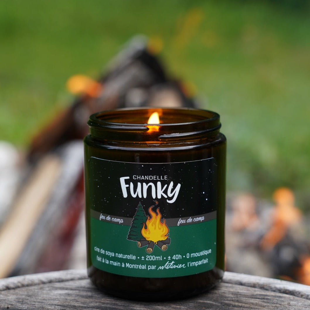 Campfire Candle X Funky Candles